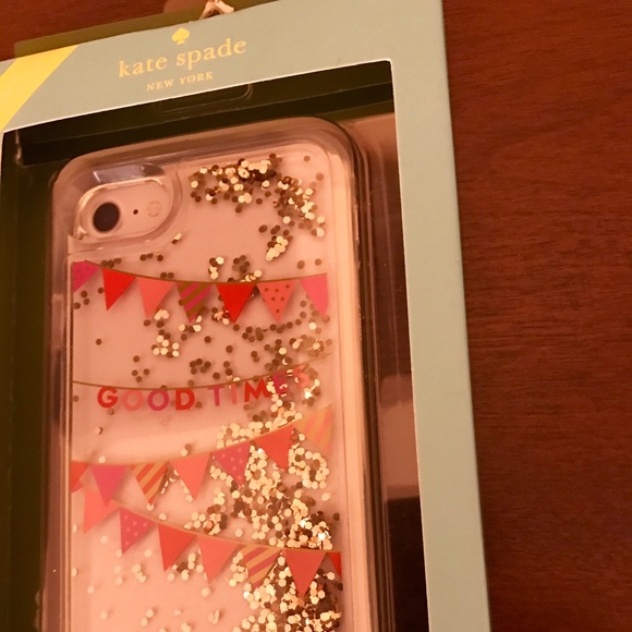 Kate spade iPhone 7 Cover/Case- Good times confett - Picture 7 of 8